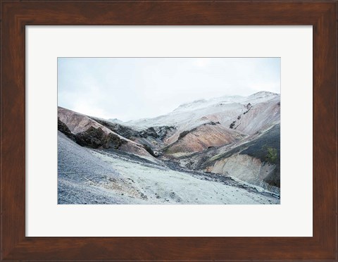 Framed Iceland Hills I Print