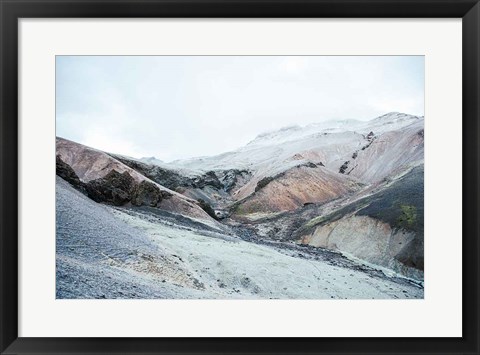 Framed Iceland Hills I Print