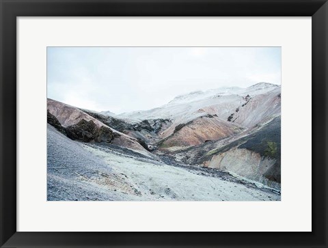 Framed Iceland Hills I Print