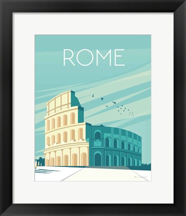 Framed Rome Print