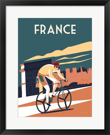 Framed France Print