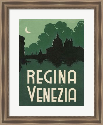 Framed Travel Poster II Print