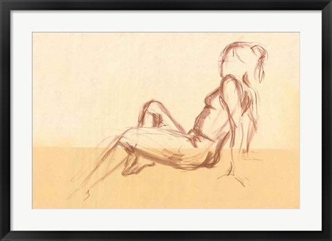 Framed Figure Study VII Print