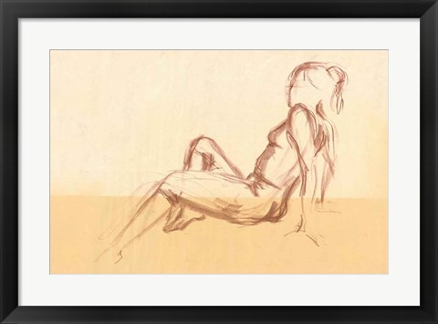 Framed Figure Study VII Print