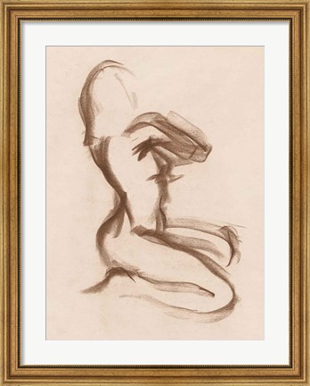 Framed Figure Study III Print