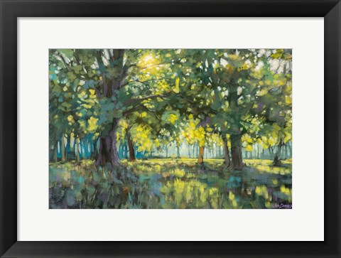 Framed Through Silent Trees Print