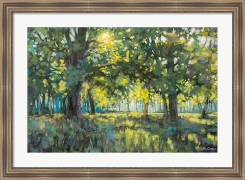 Framed Through Silent Trees Print