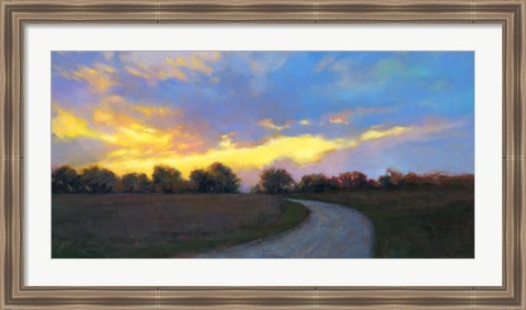 Framed Road Home Print