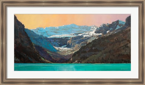 Framed Lake Louise Summer Print