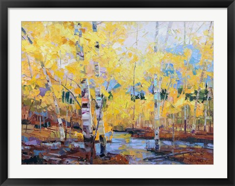 Framed Amarillo Autumn Print