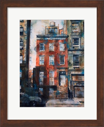 Framed Hold Out, 111 W. 13th Street Print