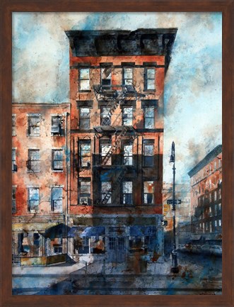 Framed Hudson &amp; Perry Street Print