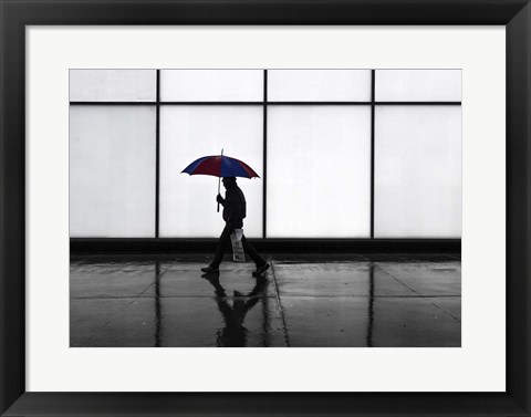 Framed It Was A Rainy Day No 5 Print