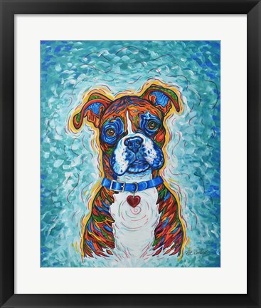 Framed Boxer Print