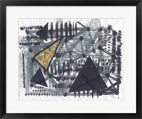 Framed Golden Triangle Print