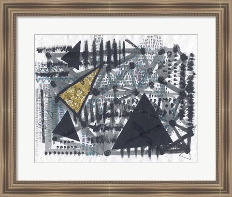 Framed Golden Triangle Print