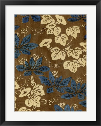 Framed Japanese Patterns II Print