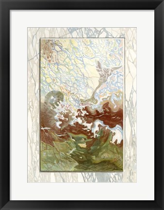 Framed Marble Varieties IV Print