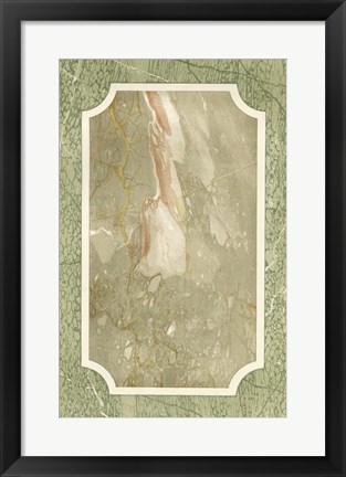 Framed Marble Varieties VI Print