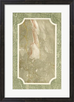 Framed Marble Varieties VI Print