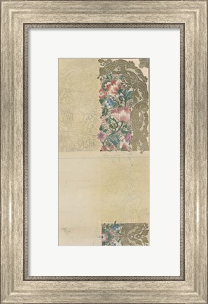 Framed Vintage Design Sketch IV Print