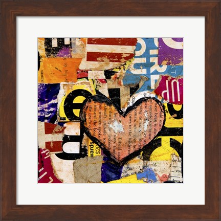 Framed Mixed Luv Print