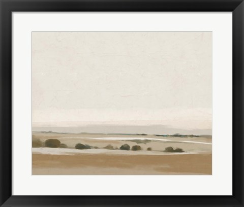 Framed Hazy Frontier I Print