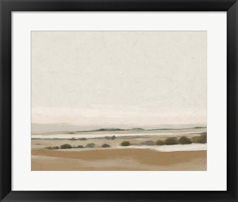 Framed Hazy Frontier II Print