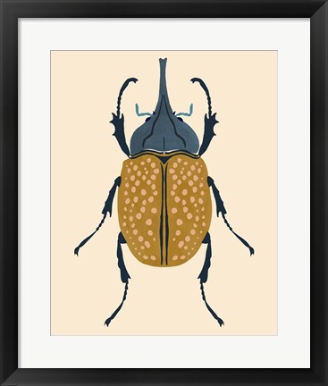 Framed Beetle Bug II Print