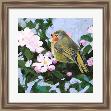 Framed Perching II Print