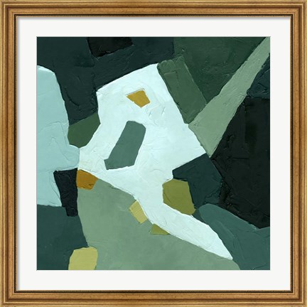 Framed Palette Abstract I Print