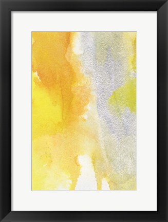 Framed Golden Reflections II Print