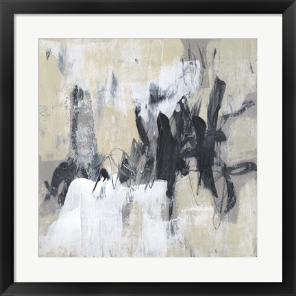 Framed Neutral Exercise II Print