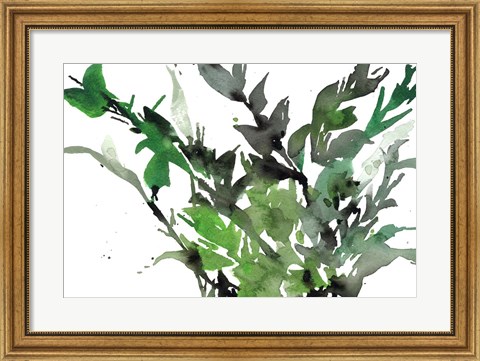 Framed Just the Leaves I Print