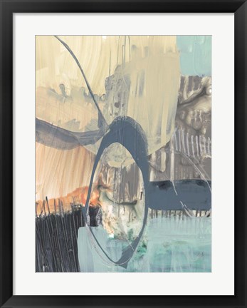 Framed Sorbet Abstract I Print