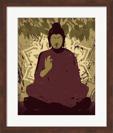 Framed Under the Bodhi Tree I Print