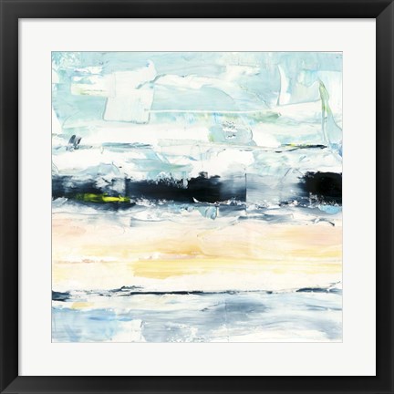 Framed Pastel Mirage I Print