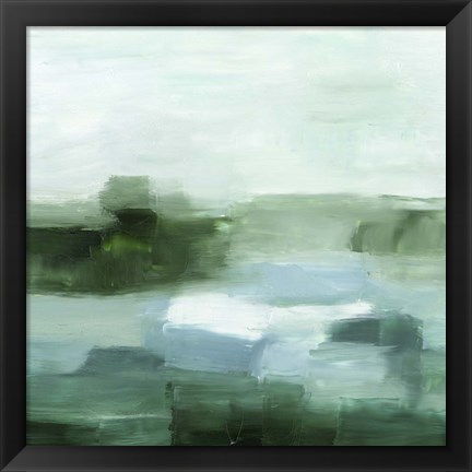 Framed Verte Horizon II Print