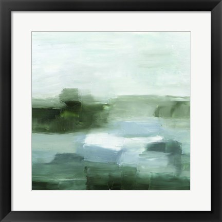 Framed Verte Horizon II Print