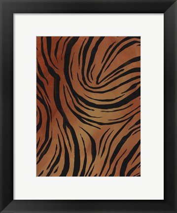 Framed Of the Wild Patterns VII Print