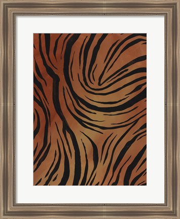 Framed Of the Wild Patterns VII Print