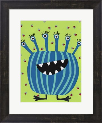 Framed Happy Creatures II Print