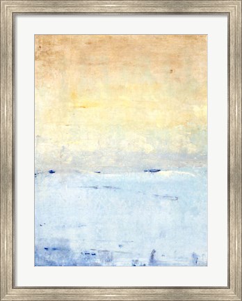 Framed Inlet at Sunrise II Print