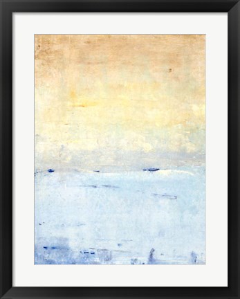 Framed Inlet at Sunrise II Print