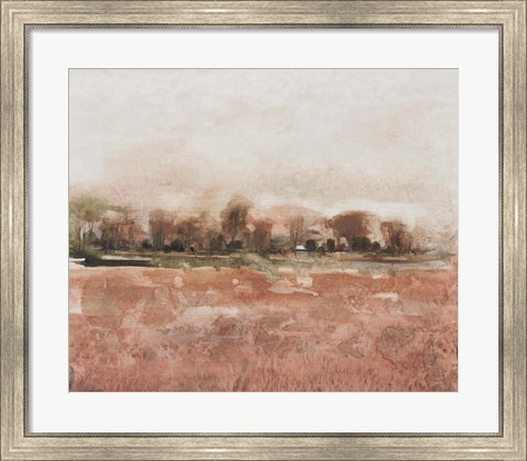 Framed Red Soil II Print