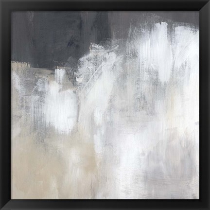 Framed Neutral Abstract II Print