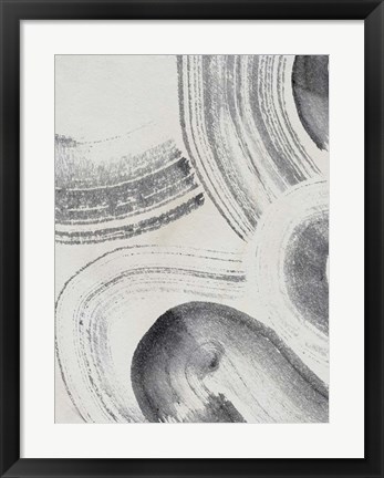 Framed Zen Flow IV Print