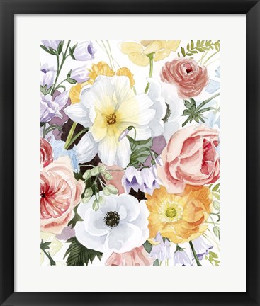 Framed Wildflower Dreams II Print