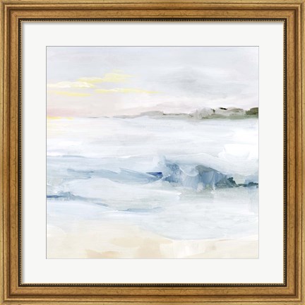 Framed Surf at Dawn II Print