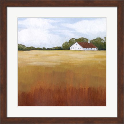 Framed Prairie Premise II Print